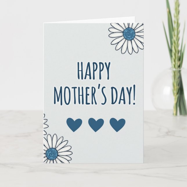 Floral Pattern Celebration Card (Front)