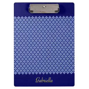 Floral pattern clipboard