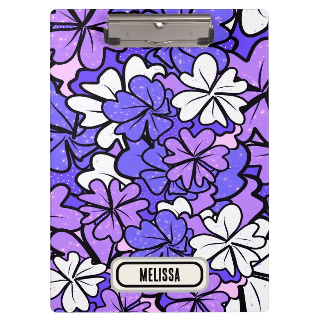Floral pattern clipboard (Front)