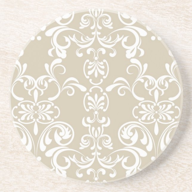 Floral Pattern Coaster (Front)