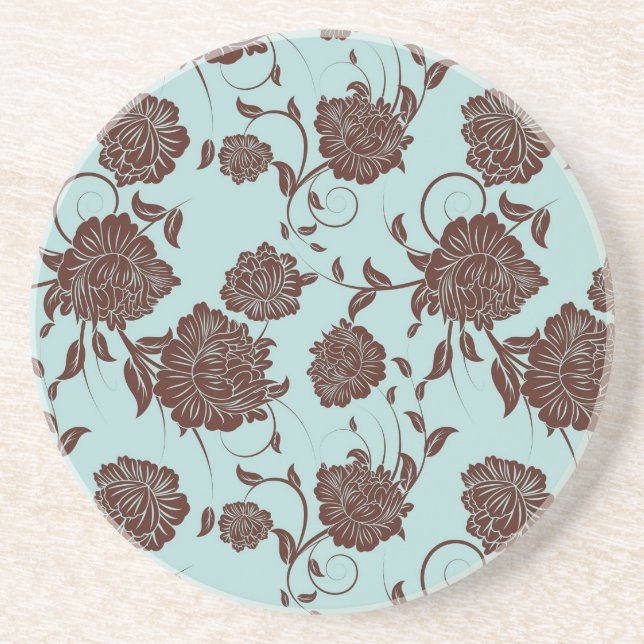 Floral Pattern Coaster (Front)