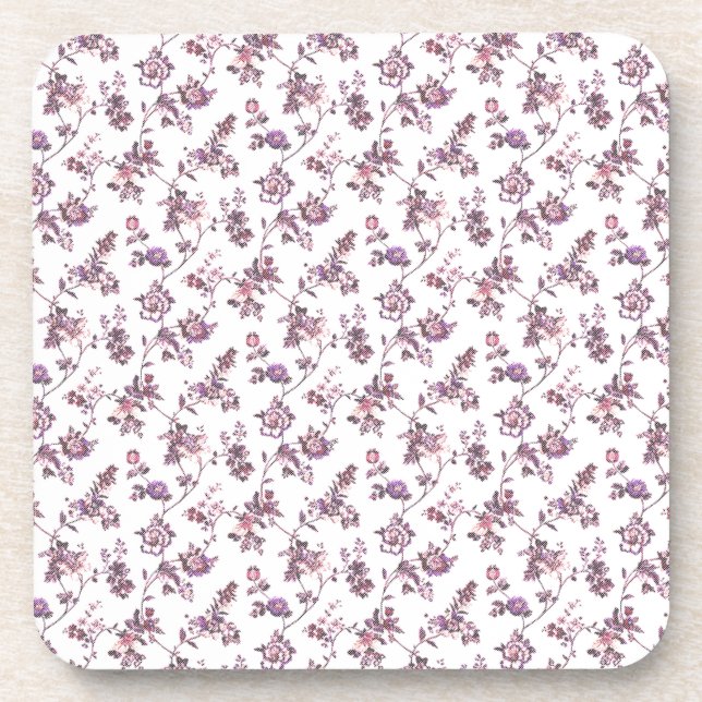 Floral Pattern Coaster (Front)