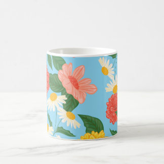Floral Pattern Coffee Mug