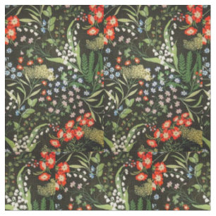 Floral pattern cotton fabric