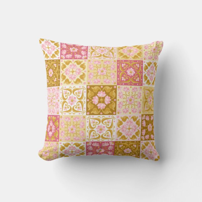 Floral Pattern  Cushion (Front)