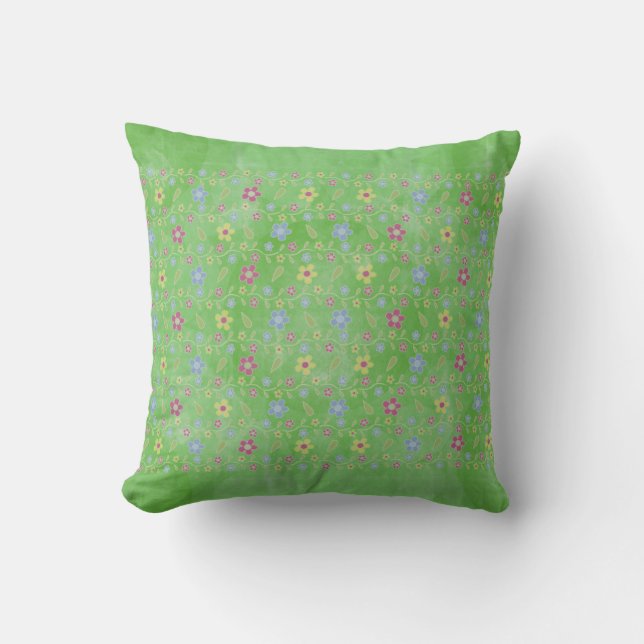 Floral Pattern Cushion (Front)