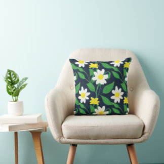 Floral Pattern Cushion