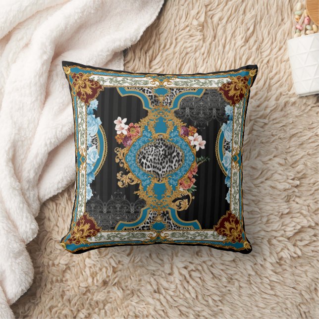 Floral Pattern  Cushion (Blanket)