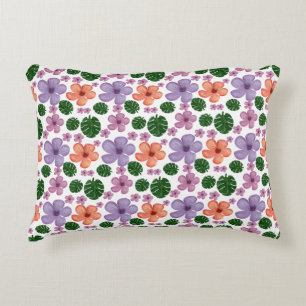 Floral pattern  decorative cushion