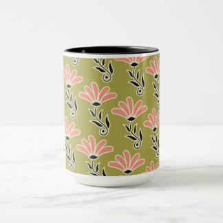 Floral Pattern Design Mug