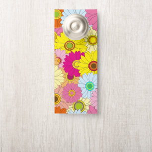 floral pattern door hanger