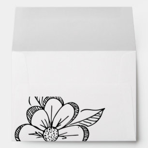 Floral Pattern Envelope