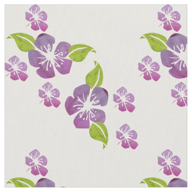 Floral Pattern Fabric (Close Up)