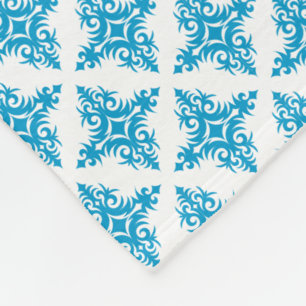 Floral Pattern Fleece Blanket
