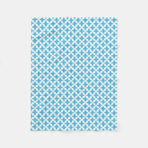 Floral Pattern Fleece Blanket