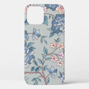 Floral pattern. Flower seamless background. Flouri iPhone 12 Case