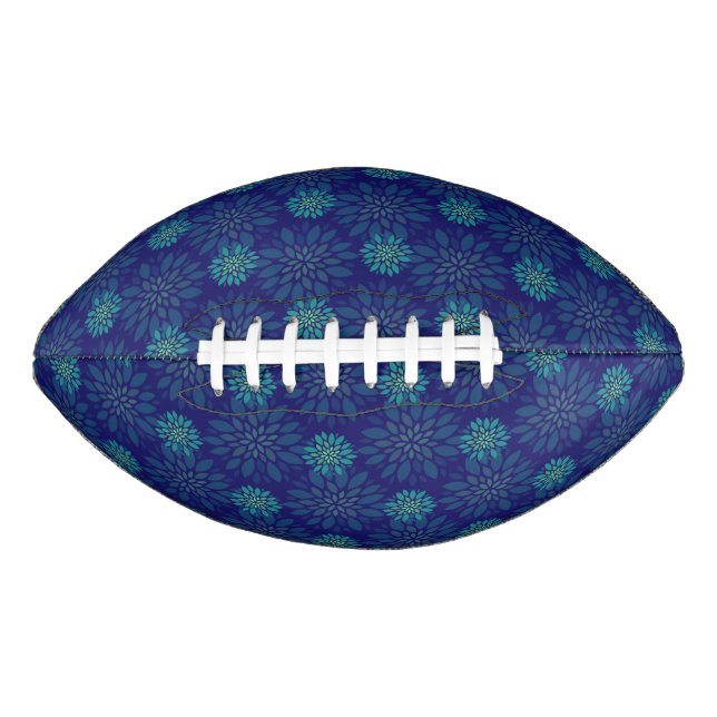 Floral Pattern Football American Football (Front)