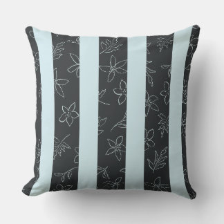 Floral Pattern Graphic  Cushion