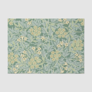 Floral Pattern Green Tissue Paper William Morris