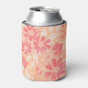 Floral pattern in fashionable peach shades can cooler