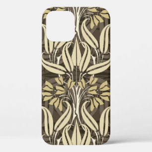 floral pattern in modern style iPhone 12 case