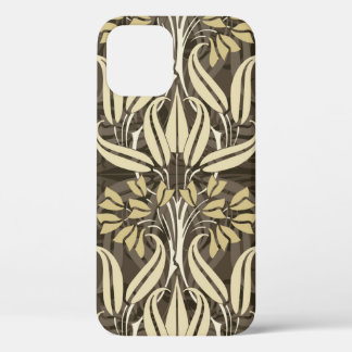 floral pattern in modern style iPhone 12 case