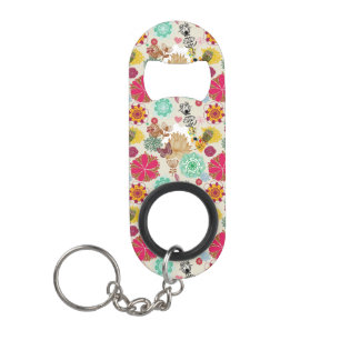 Floral pattern in retro style