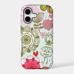 Floral pattern in retro style 2