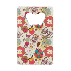 Floral pattern in retro style 4