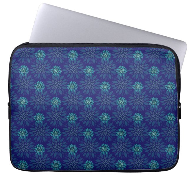 Floral Pattern Laptop Sleeve (Front)