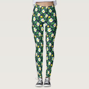 Floral Pattern Leggings