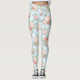Floral Pattern Leggings