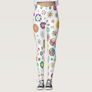 Floral Pattern Leggings