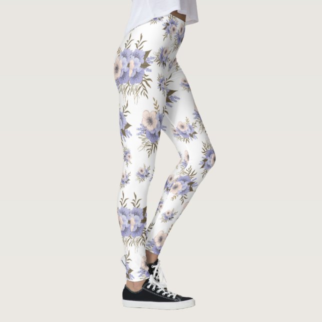 Floral Pattern  Leggings (Right)