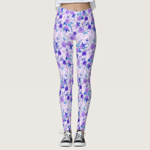 Floral Pattern Leggings