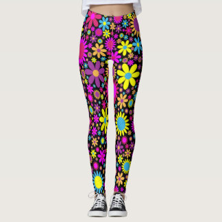 FLORAL PATTERN LEGGINGS
