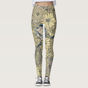 Floral Pattern Leggings