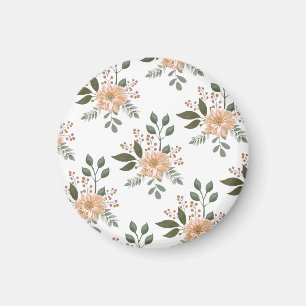 Floral Pattern Magnet