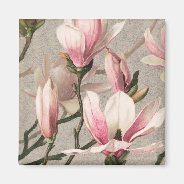 Floral Pattern Magnet (Front)