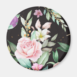 Floral Pattern Magnet