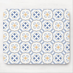 Floral Pattern Mouse Mat