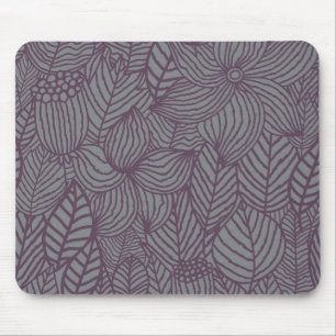 Floral Pattern Mouse Mat
