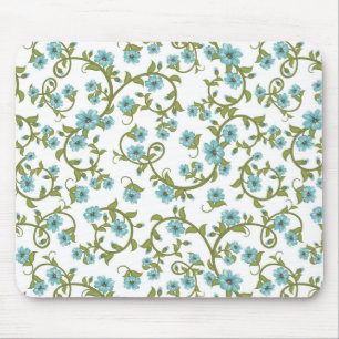 Floral Pattern Mouse Mat