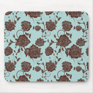 Floral Pattern Mouse Mat