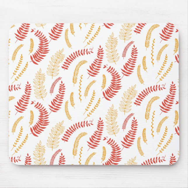 Floral pattern mouse mat (Front)