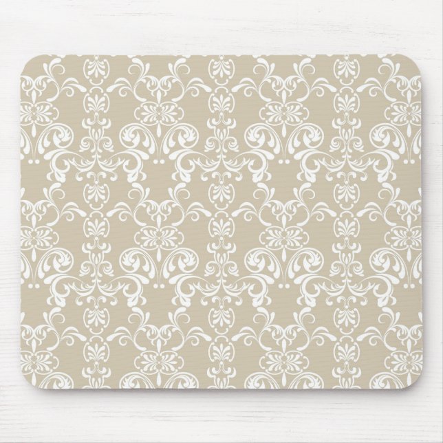 Floral Pattern Mouse Mat (Front)