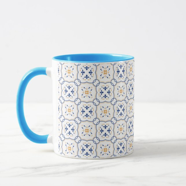 Floral Pattern Mug (Left)