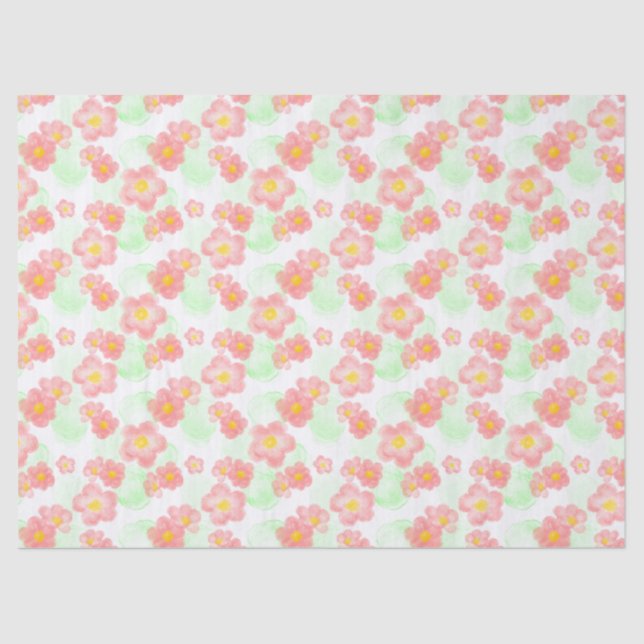 floral pattern no1 tissue paper (Front)