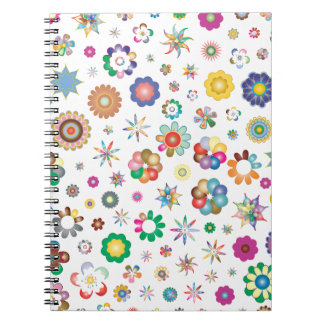 Floral Pattern Notebook