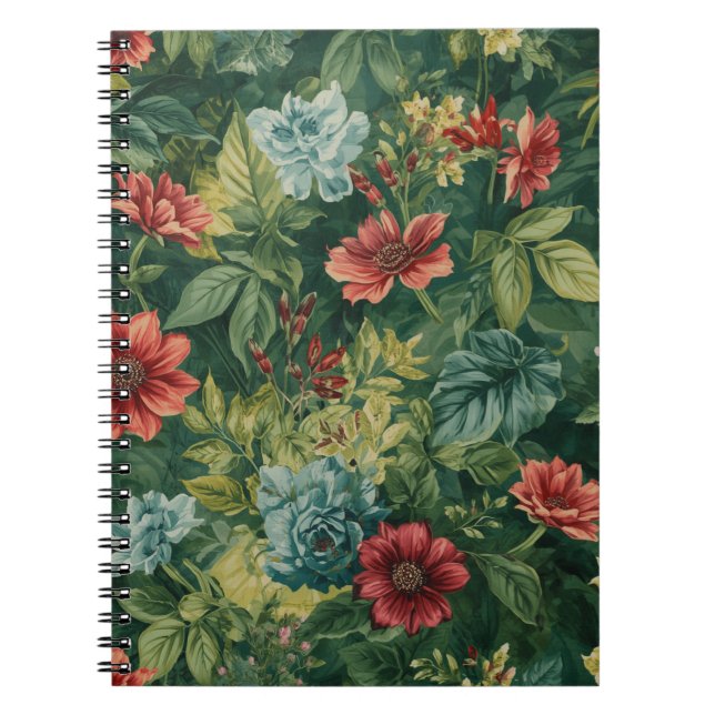 Floral Pattern Notebooks (Front)